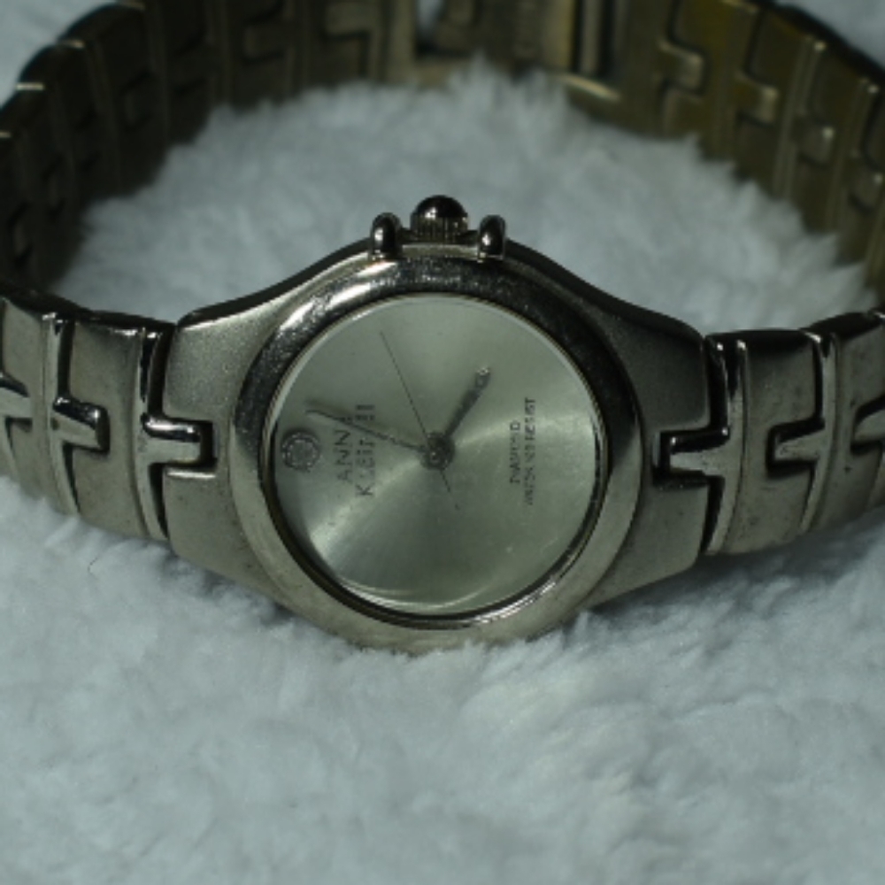 Vintage Anne Klein Diamond Quartz Watch